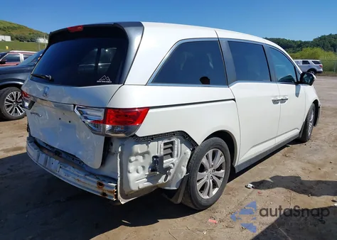 2015 Honda Odyssey Ex-L from USA, damaged, VIN 5FNRL5H66FB049640